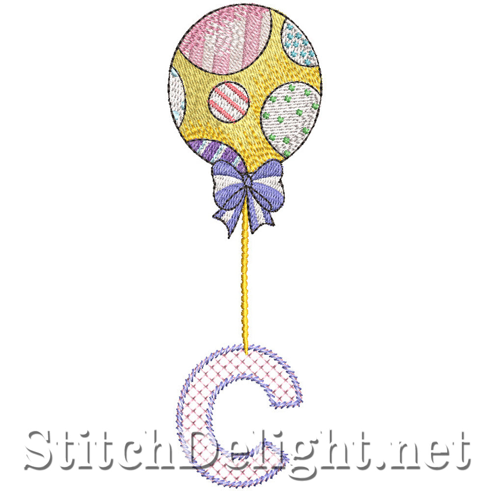 SDS1770 Little Balloon Font C