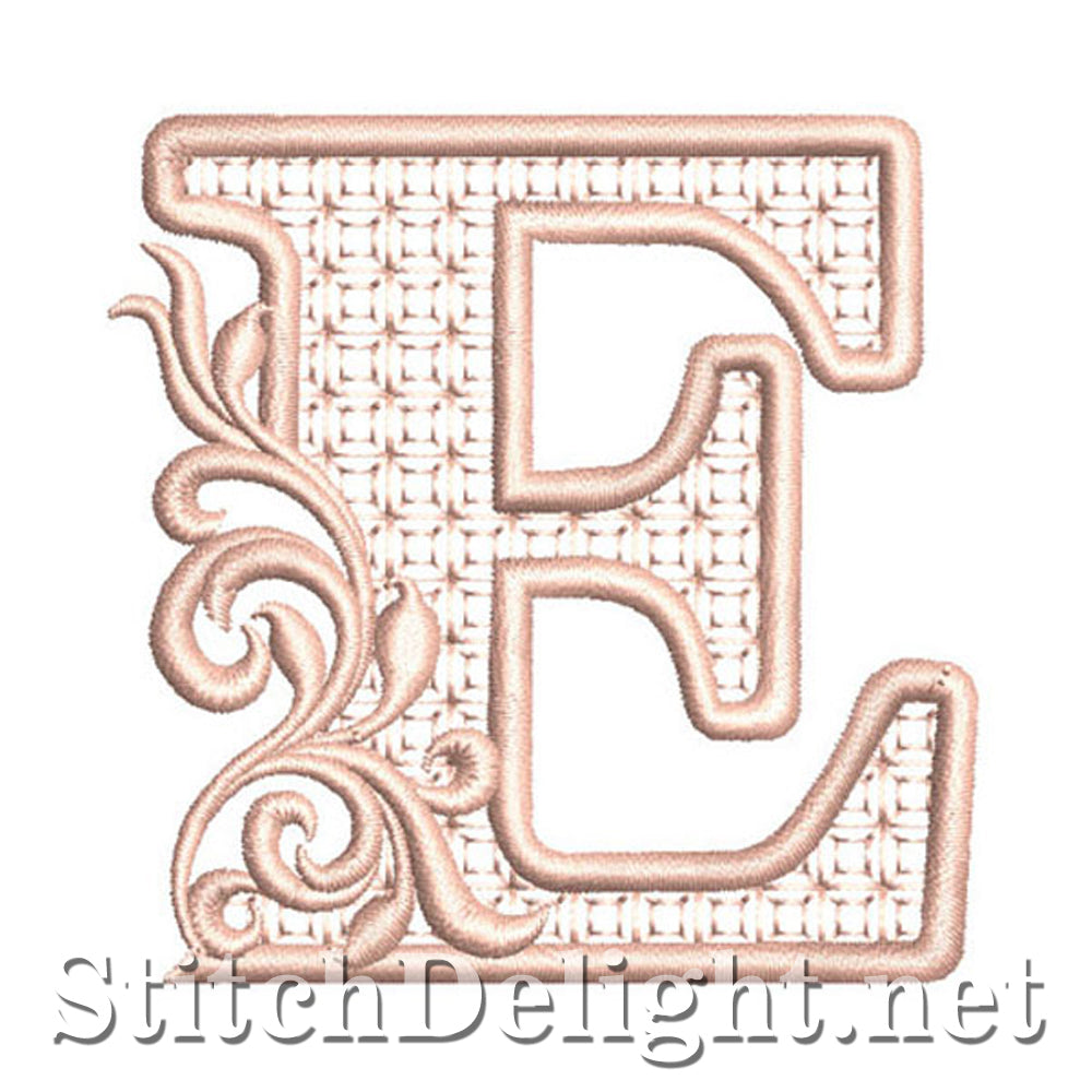 SDS1141 Fancy Block-lettertype E
