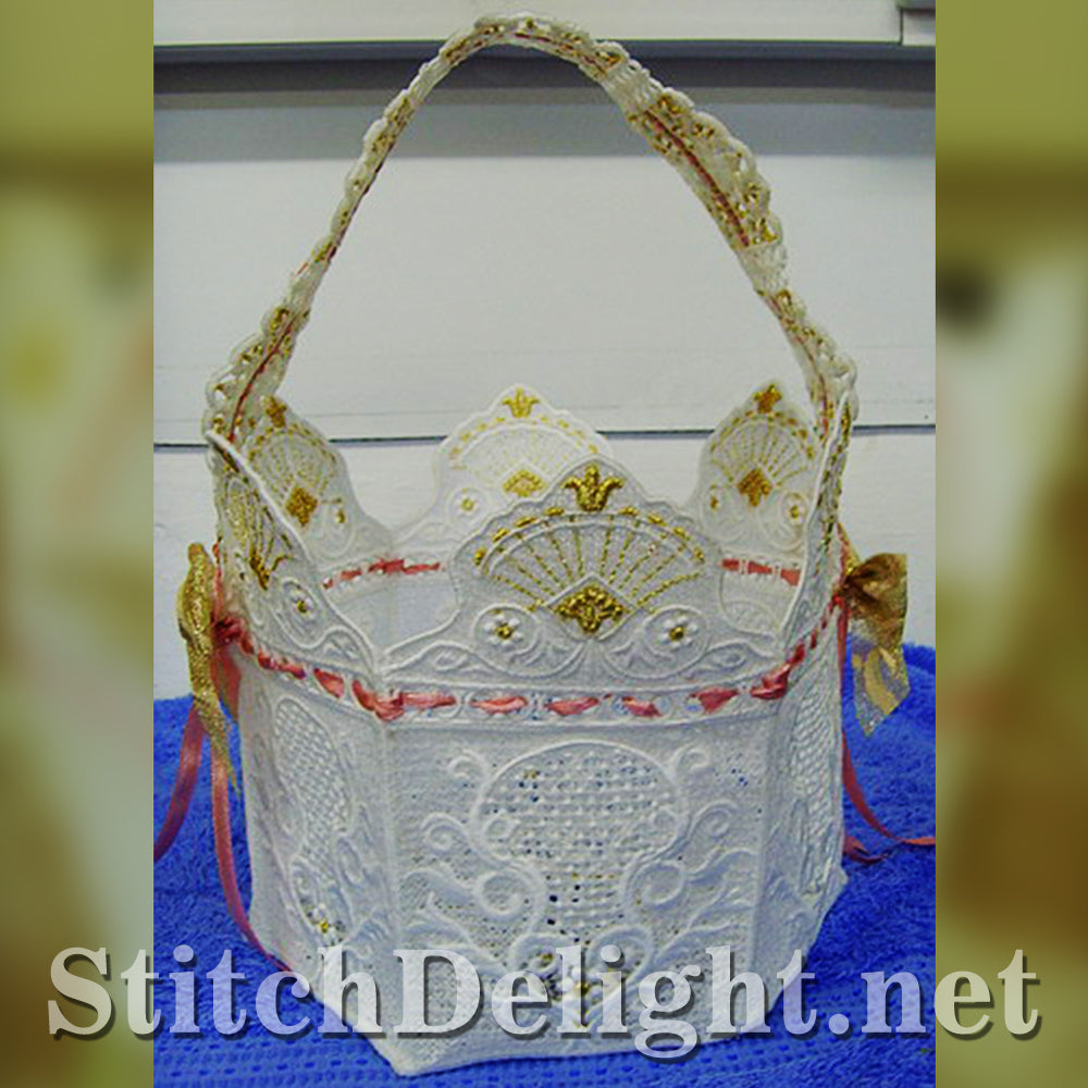 SD0557 Flower Lace Basket