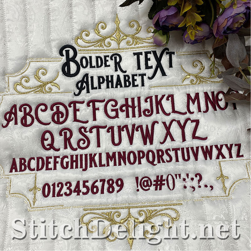 SDS1583 Bolder Font