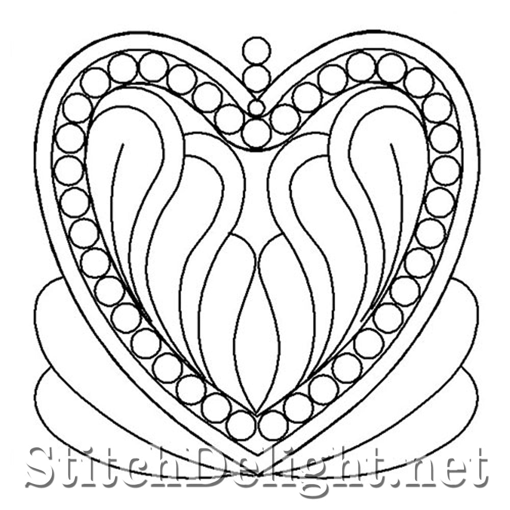 SDQL0025 Heart Charm