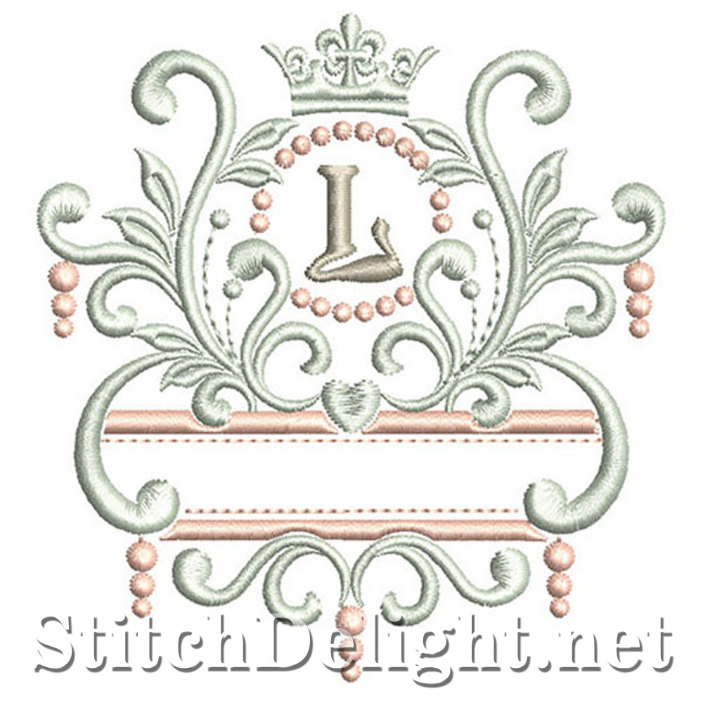 SDS1193 Elegant Royal Font L
