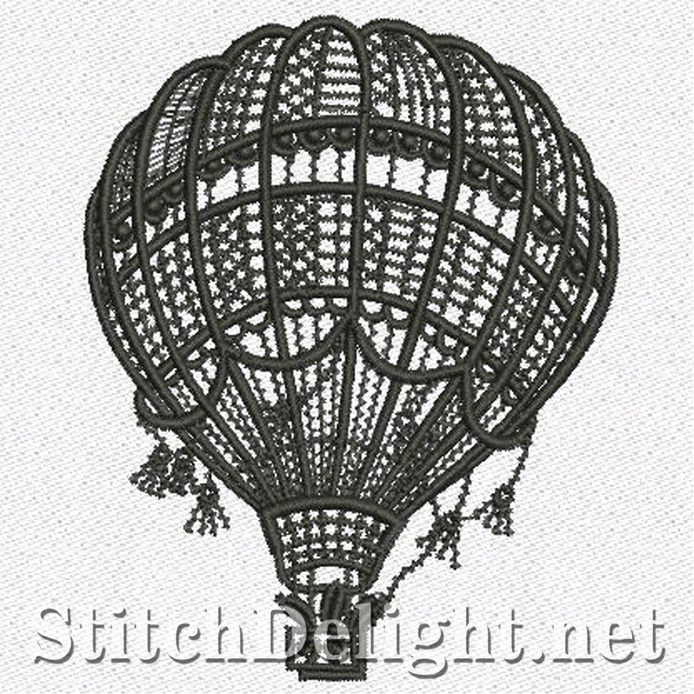 SD0887 Freestanding Lace Hot Air Balloon