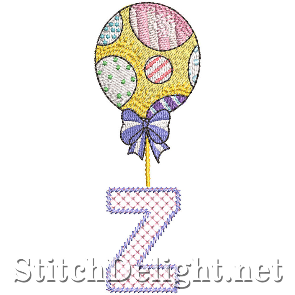 SDS1770 Little Balloon Font Z