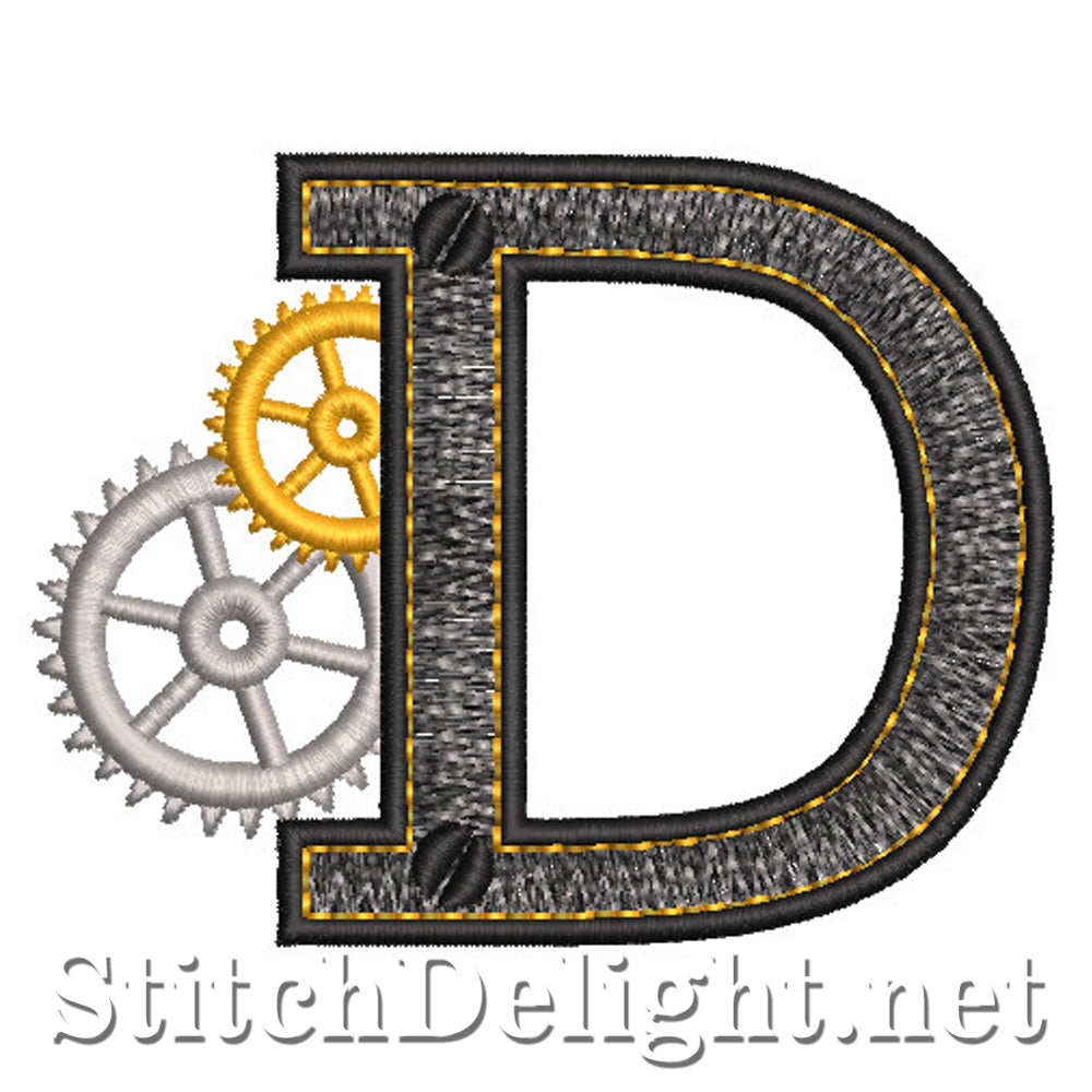 SDS1466 Steampunk Font D