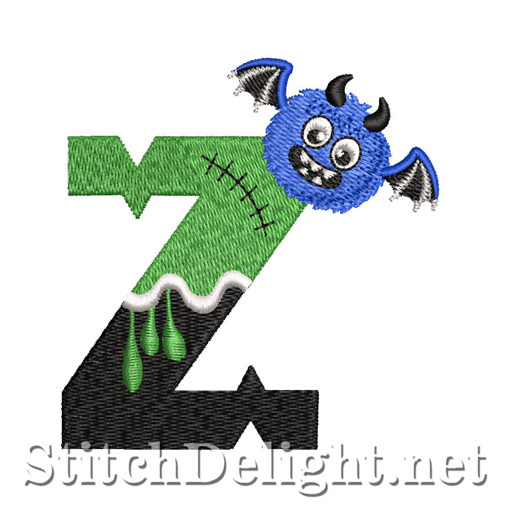SDS1776 Scary Monster Font Font Z