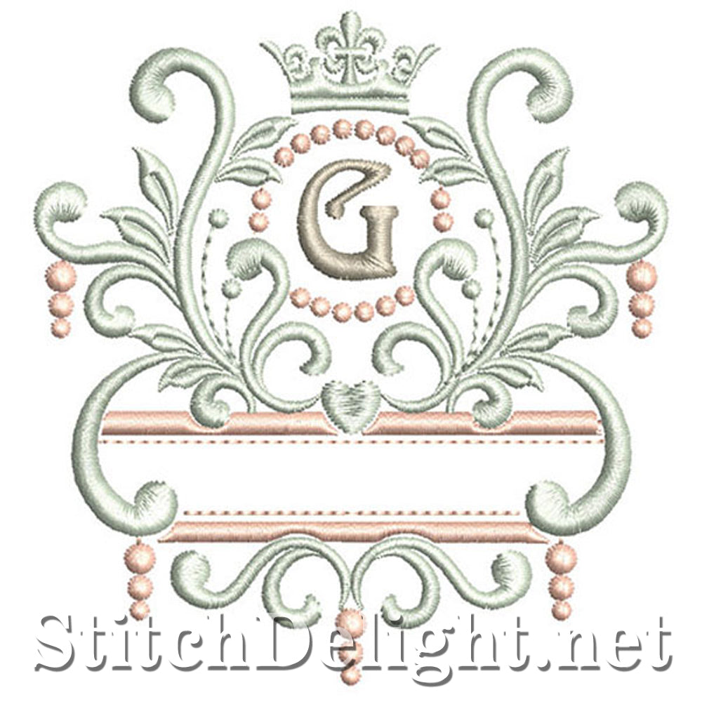 SDS1193 Elegant Royal Font G