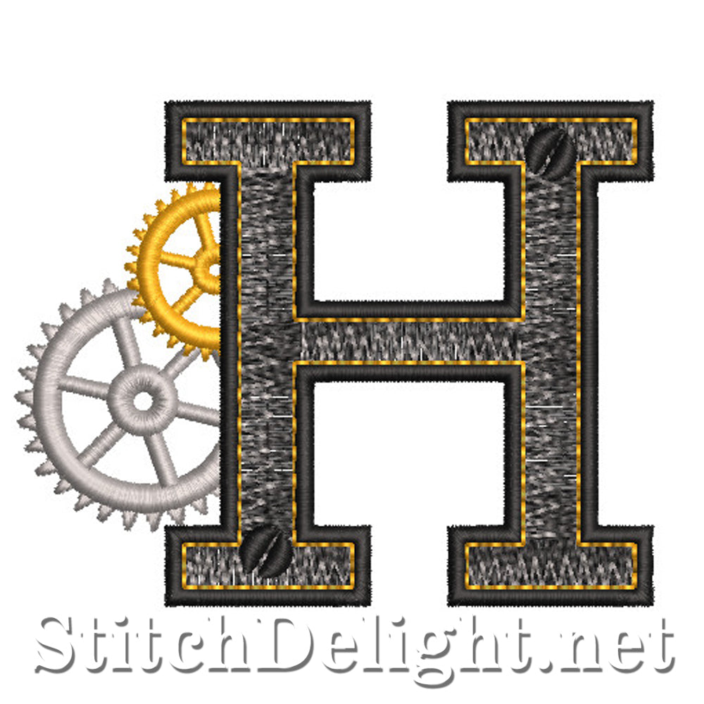 SDS1466 Steampunk Font H