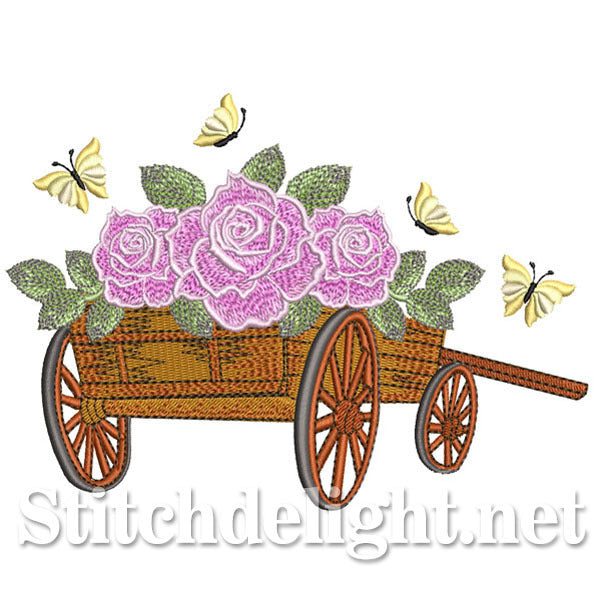 SDS0641 Rose Wagon