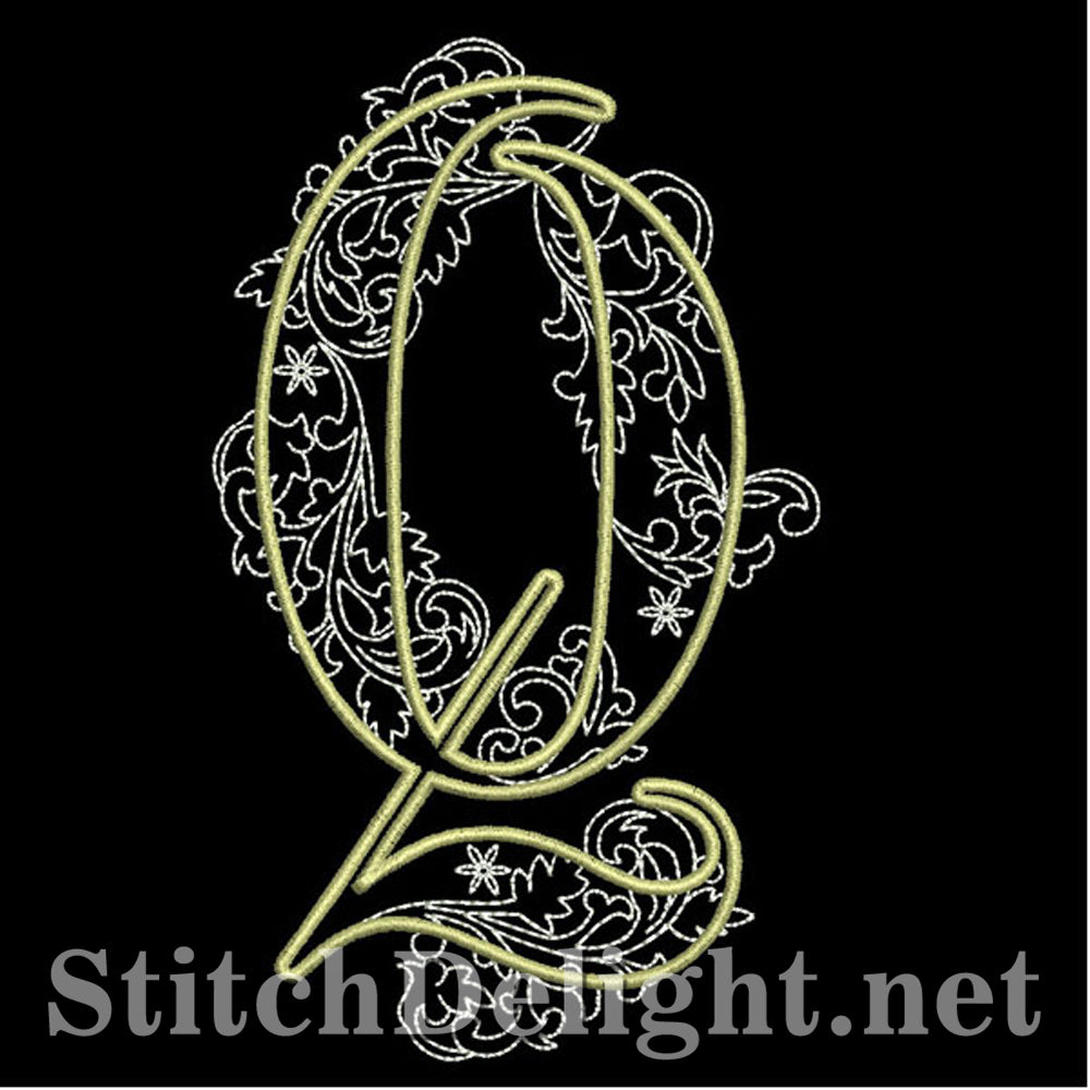 SDS1127 Quilters Lettertype Q