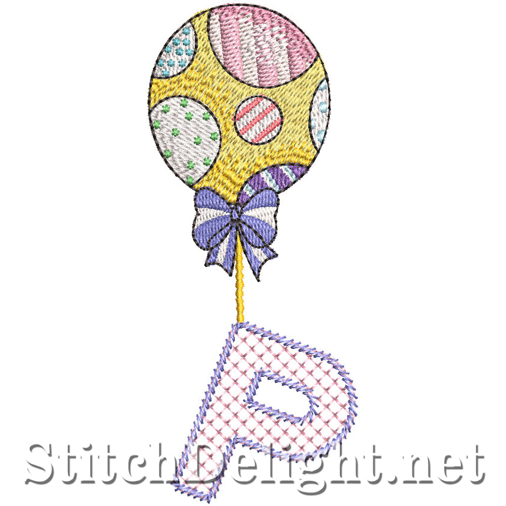 SDS1770 Little Balloon Font P