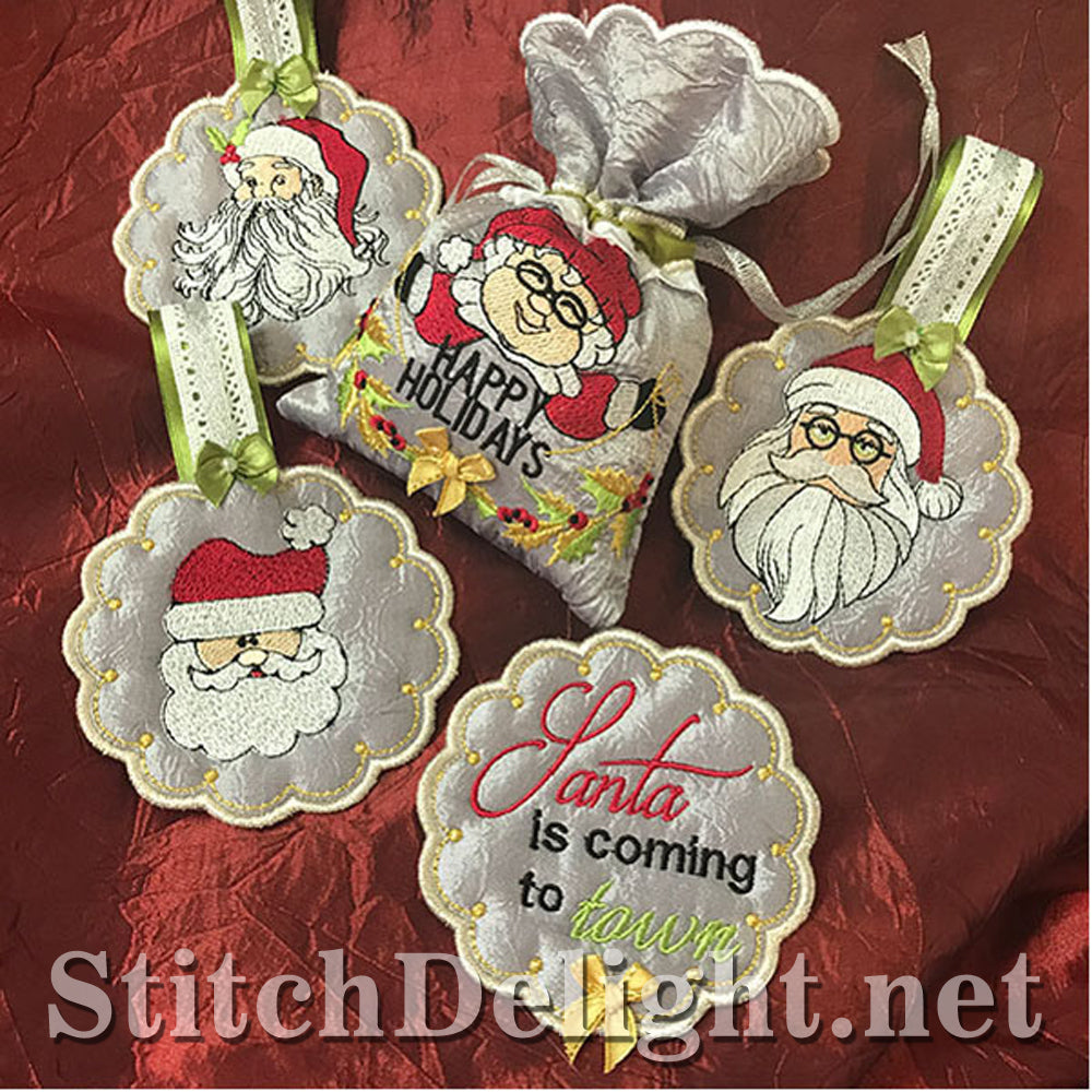 SDS1139 Christmas Coasters and GiftBag