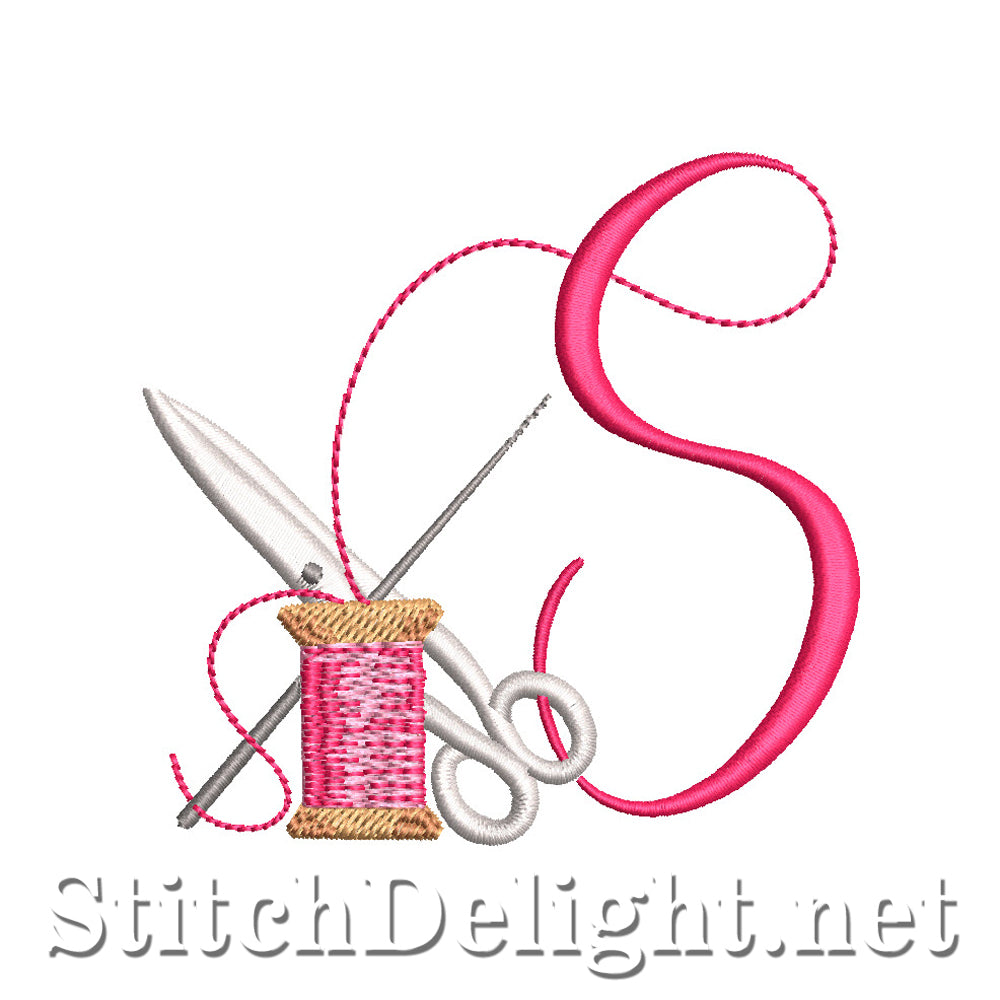 SDS1773 Stitch Delight Font S