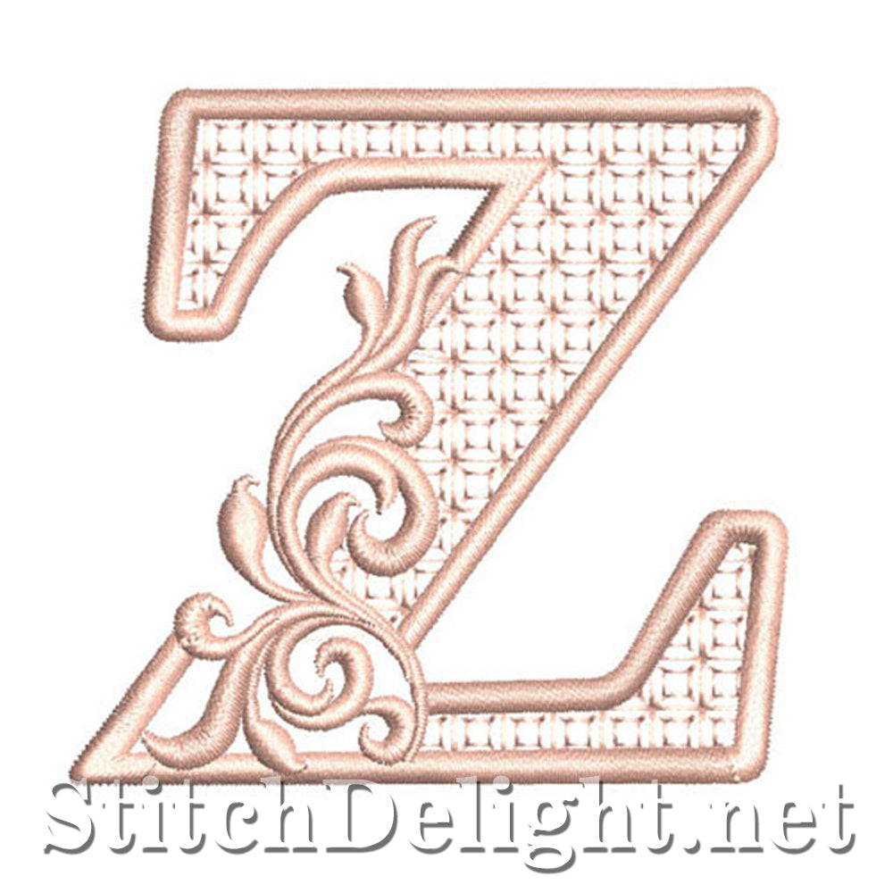 SDS1141 Fancy Block-lettertype Z