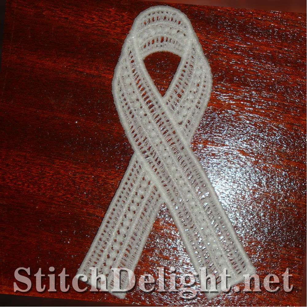 SD0936 FSL Lace Cancer Ribbon 2