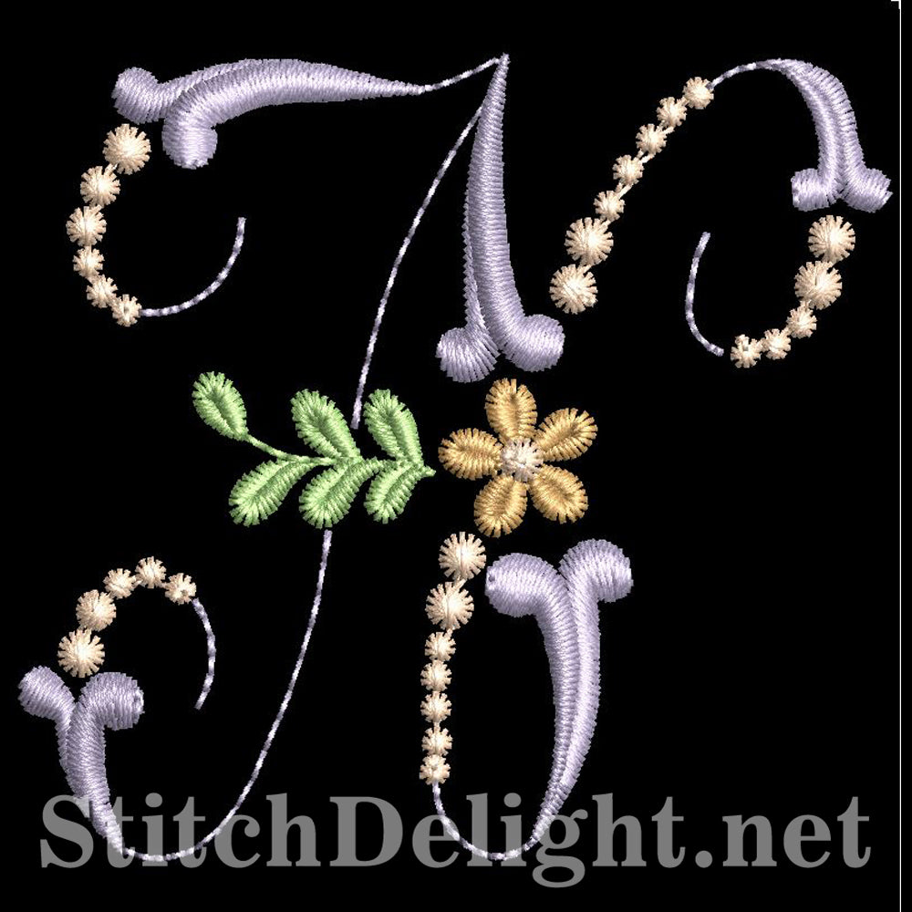 SDS0790 Dainty Floral font N