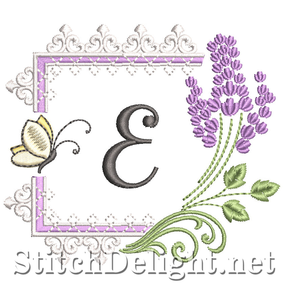SDS1253 Lavender and Lace Font E