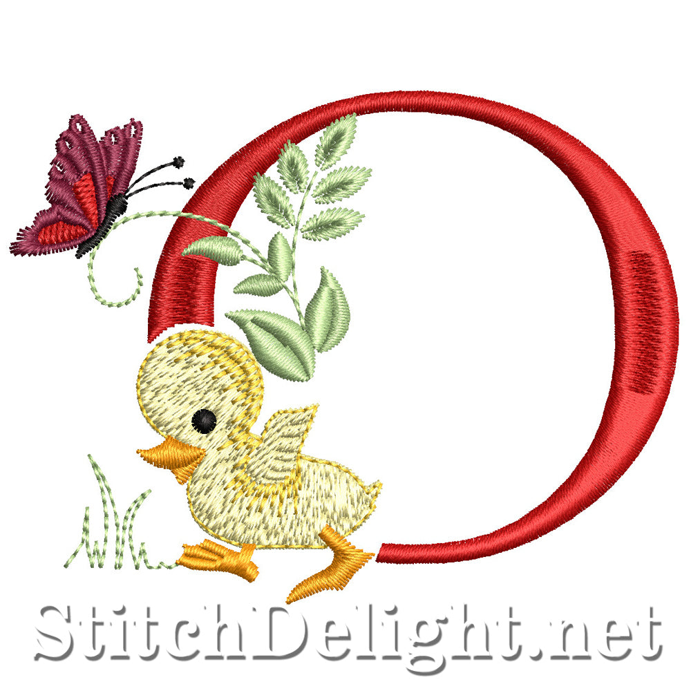 SDS1581 Little Duckie Font O