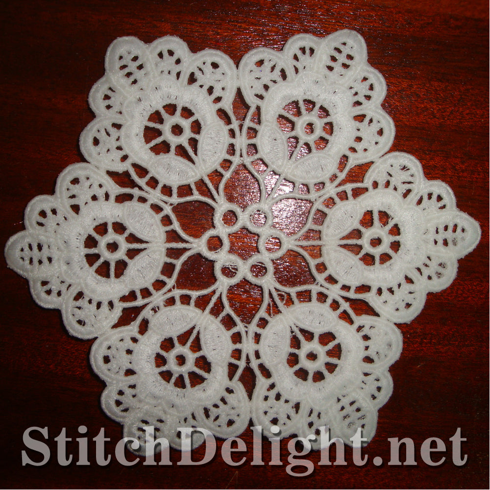 SD0972 Freestanding Lace Coaster