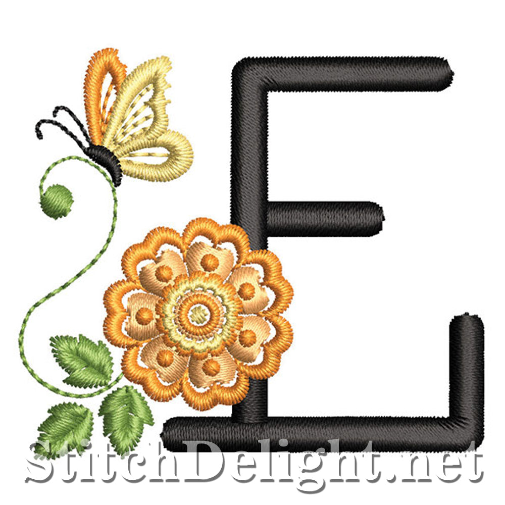 SDS1236 Sunset Bloom-lettertype E