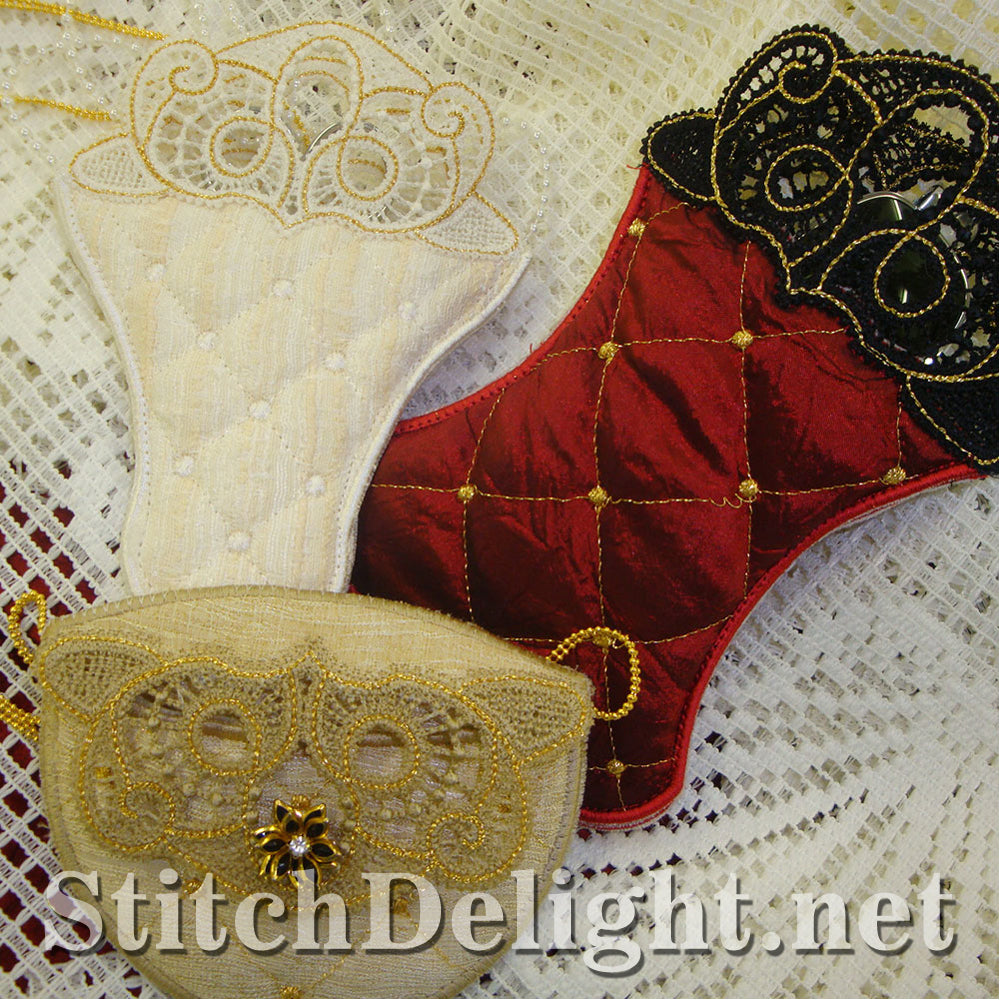 SD0729 Battenburg Lace Variety Bags