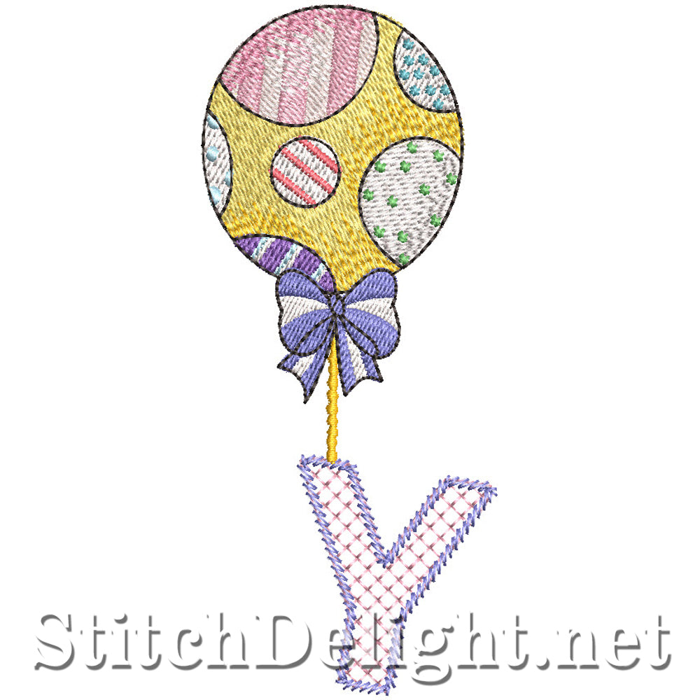 SDS1770 Little Balloon Font Y