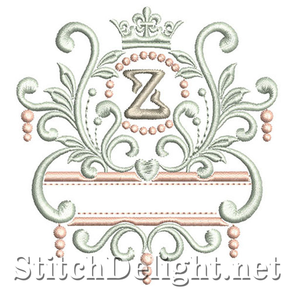 SDS1193 Elegant Royal Font Z