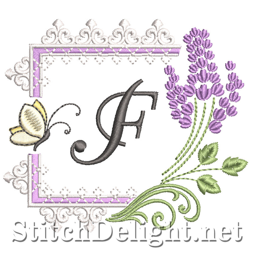 SDS1253 Lavender and Lace Font F