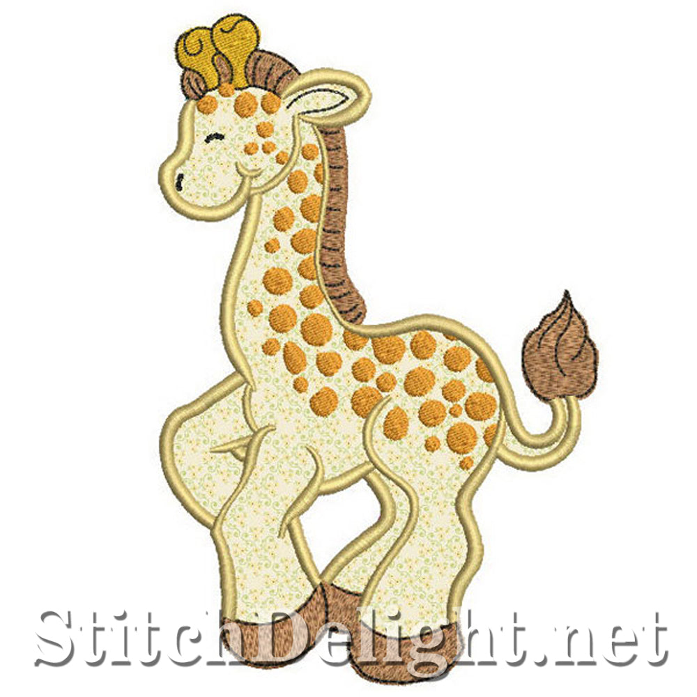 SDS0351 Applique Giraffe