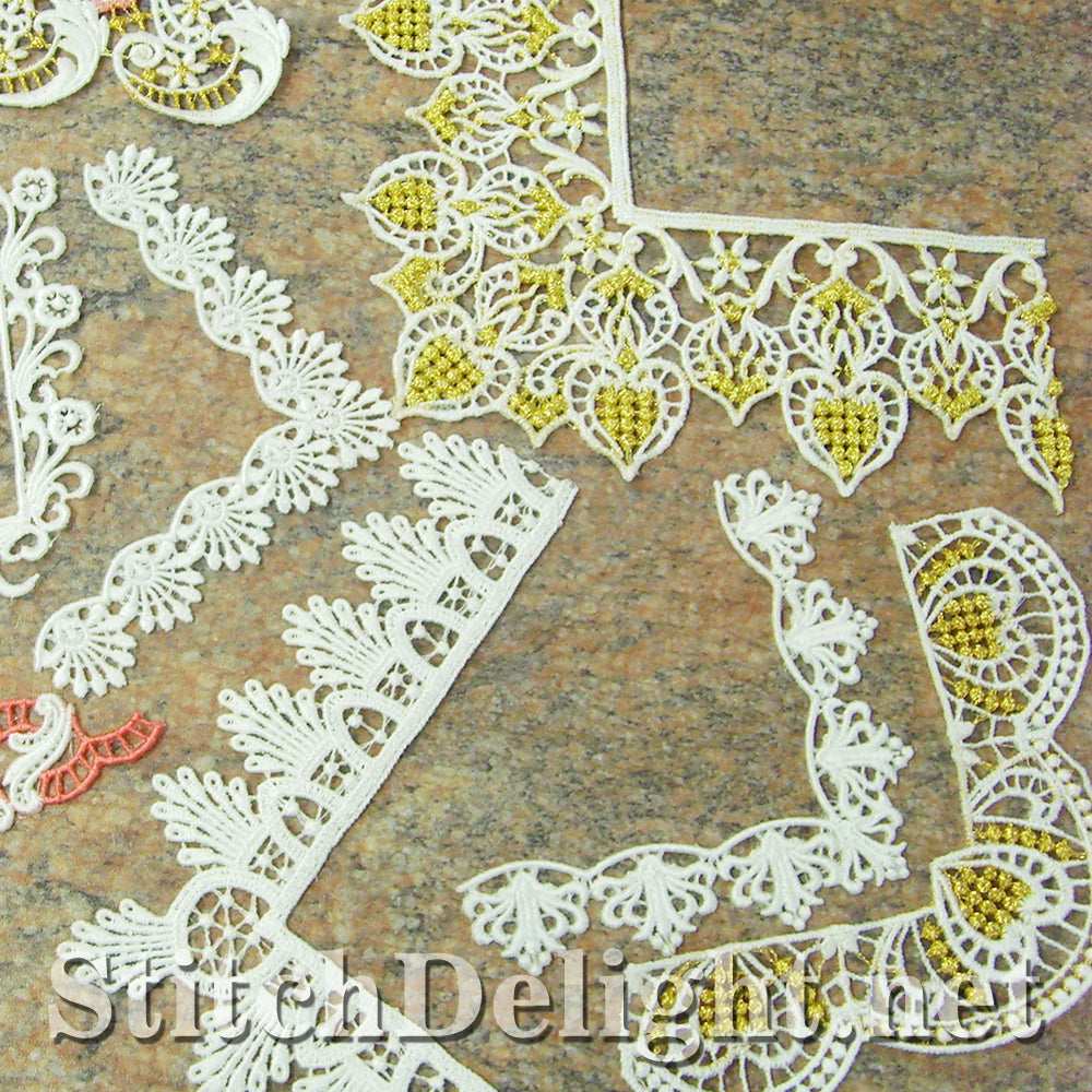 SD0578 Narrow Lace Corners