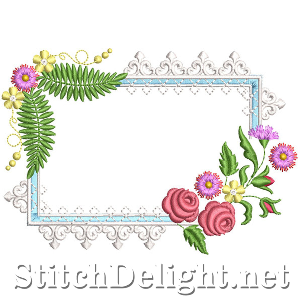 SDS0090 Floral Frame