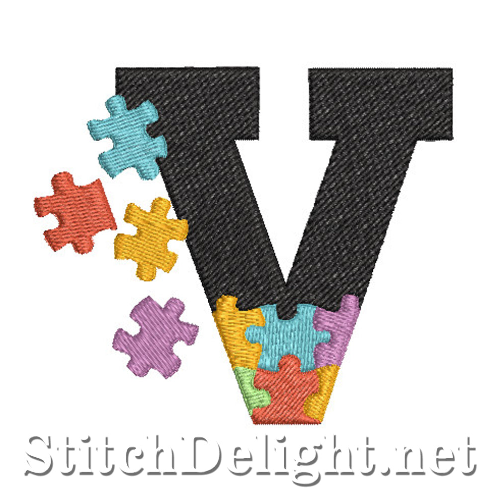 SDS1522 Puzzle Font V