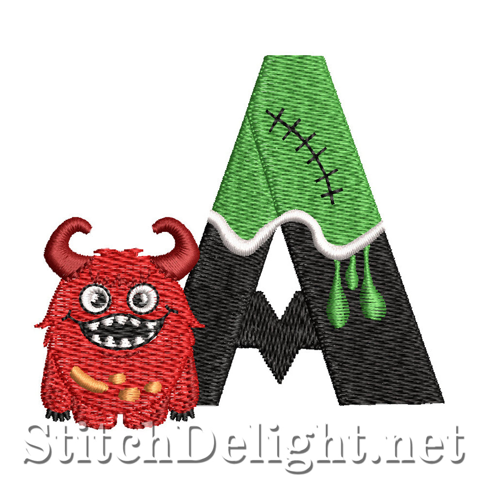 SDS1776 Scary Monster Font Font A