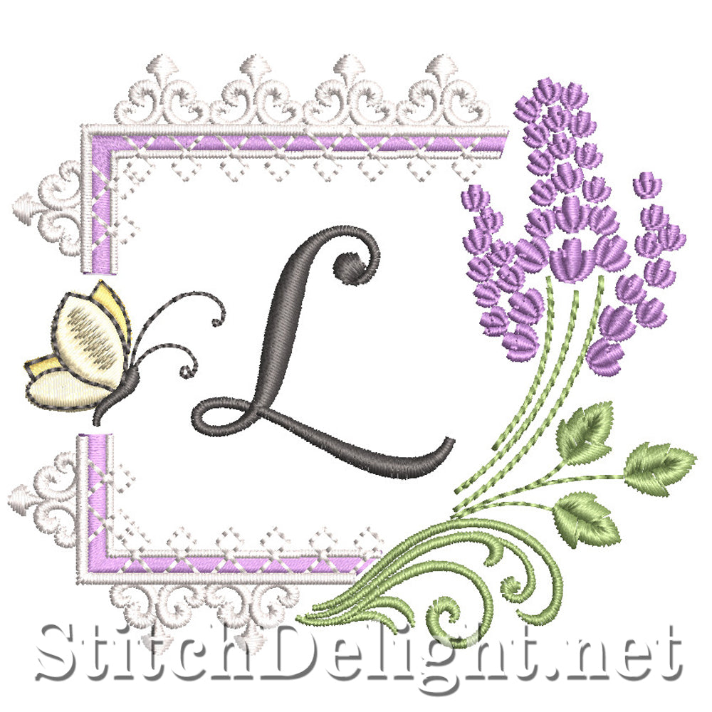 SDS1253 Lavender and Lace Font L