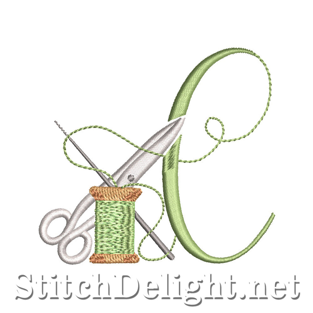 SDS1773 Stitch Delight Font C