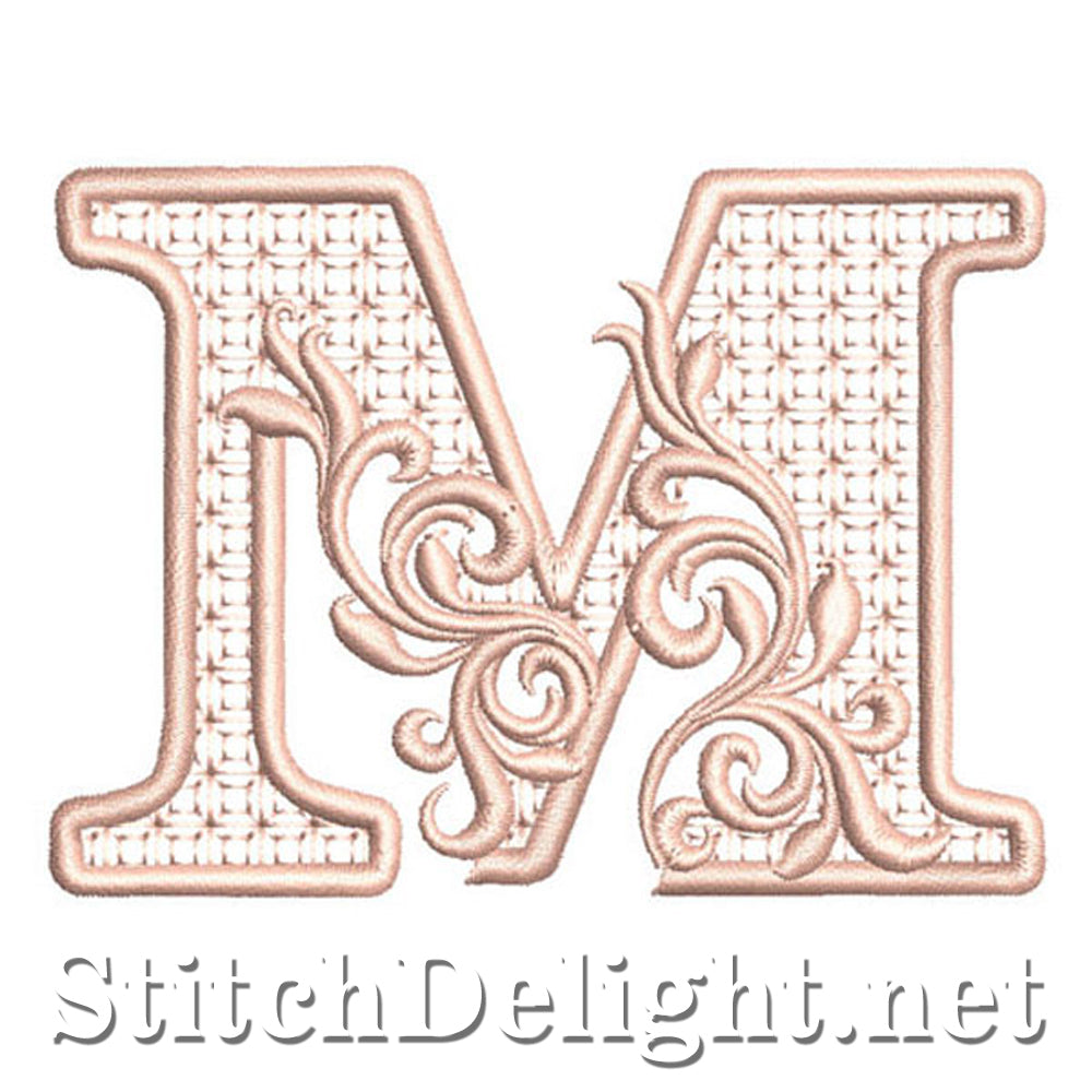 SDS1141 Fancy Block-lettertype M
