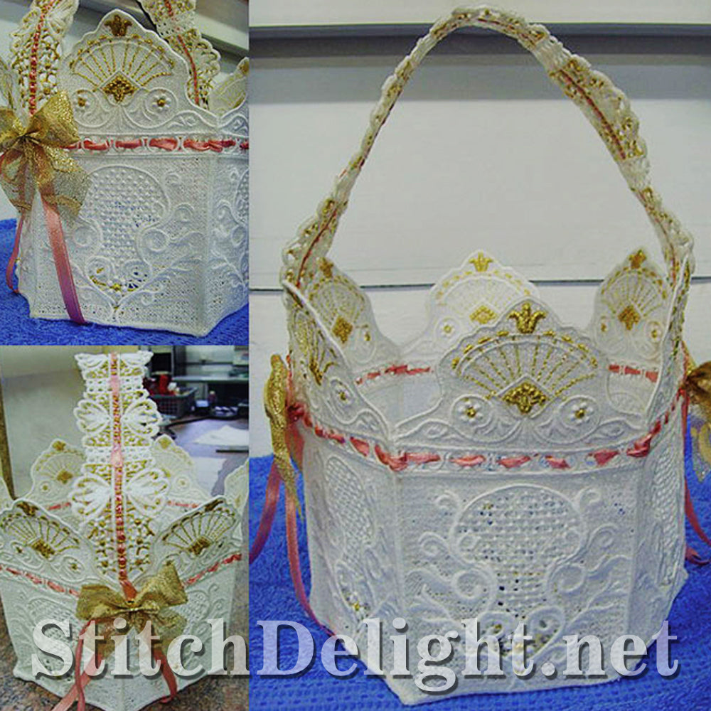 SD0557 Flower Lace Basket