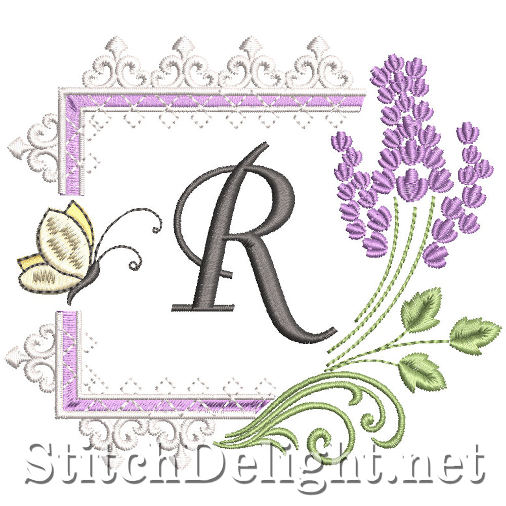 SDS1253 Lavender and Lace Font R