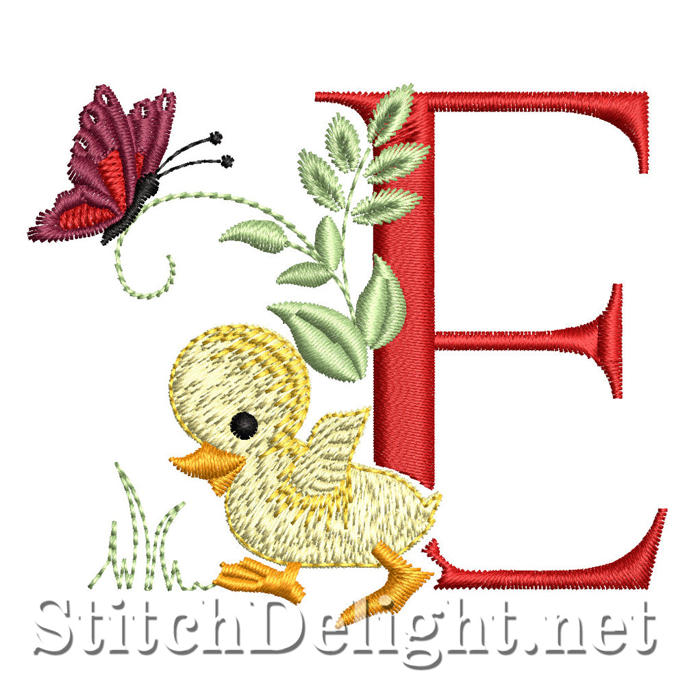 SDS1581 Little Duckie Font E