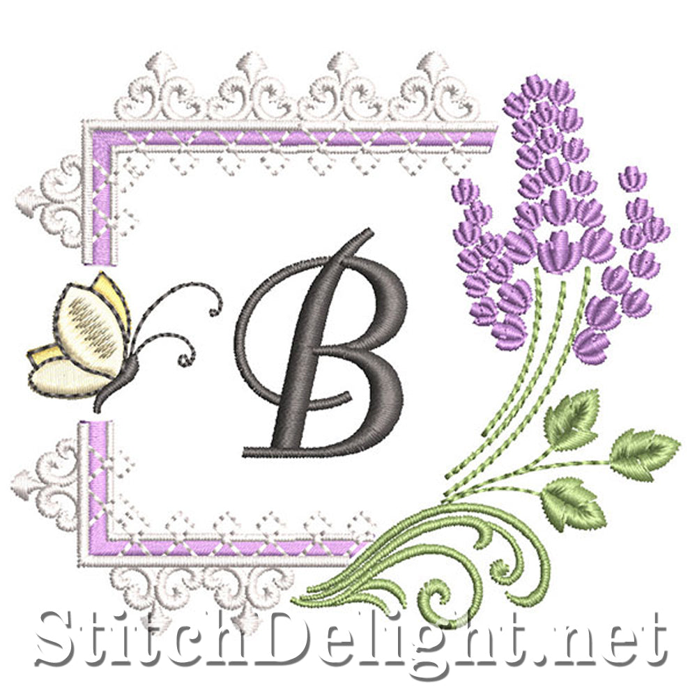 SDS1253 Lavender and Lace Font B