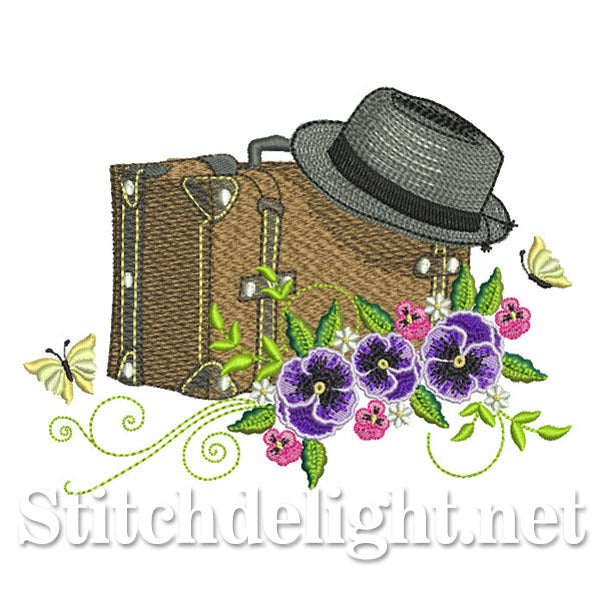 SDS0672 Valise Pansy