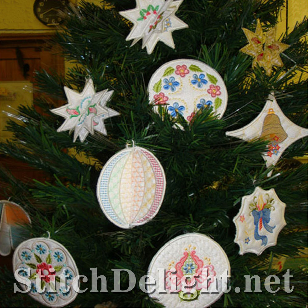 SD0907 3D Ornaments
