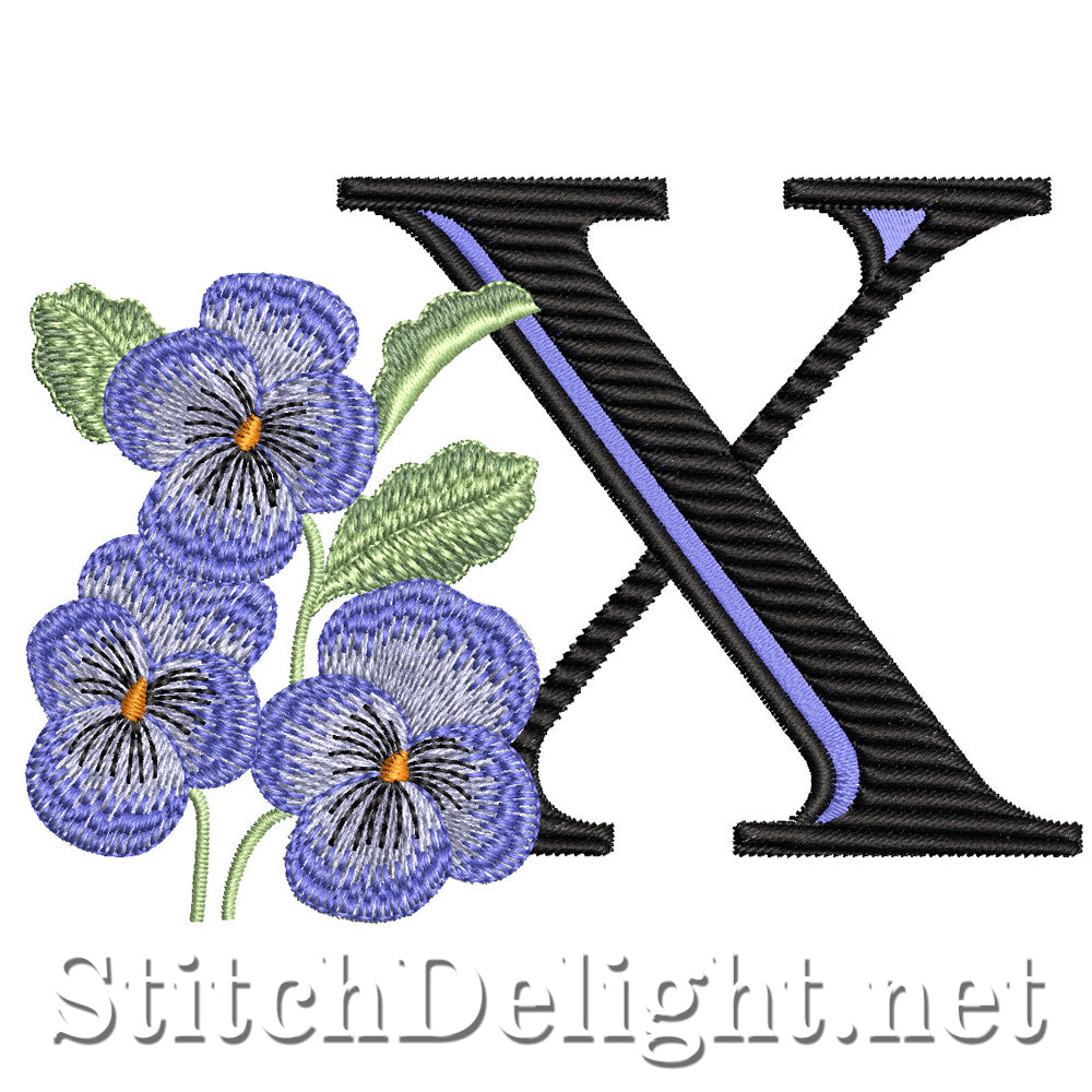 SDS1516 Violet Font X