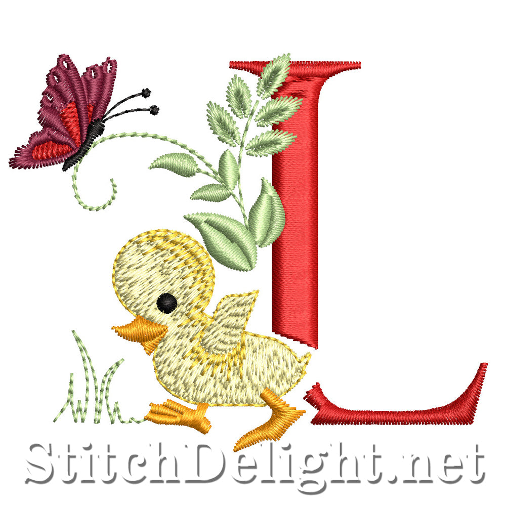 SDS1581 Little Duckie Font L