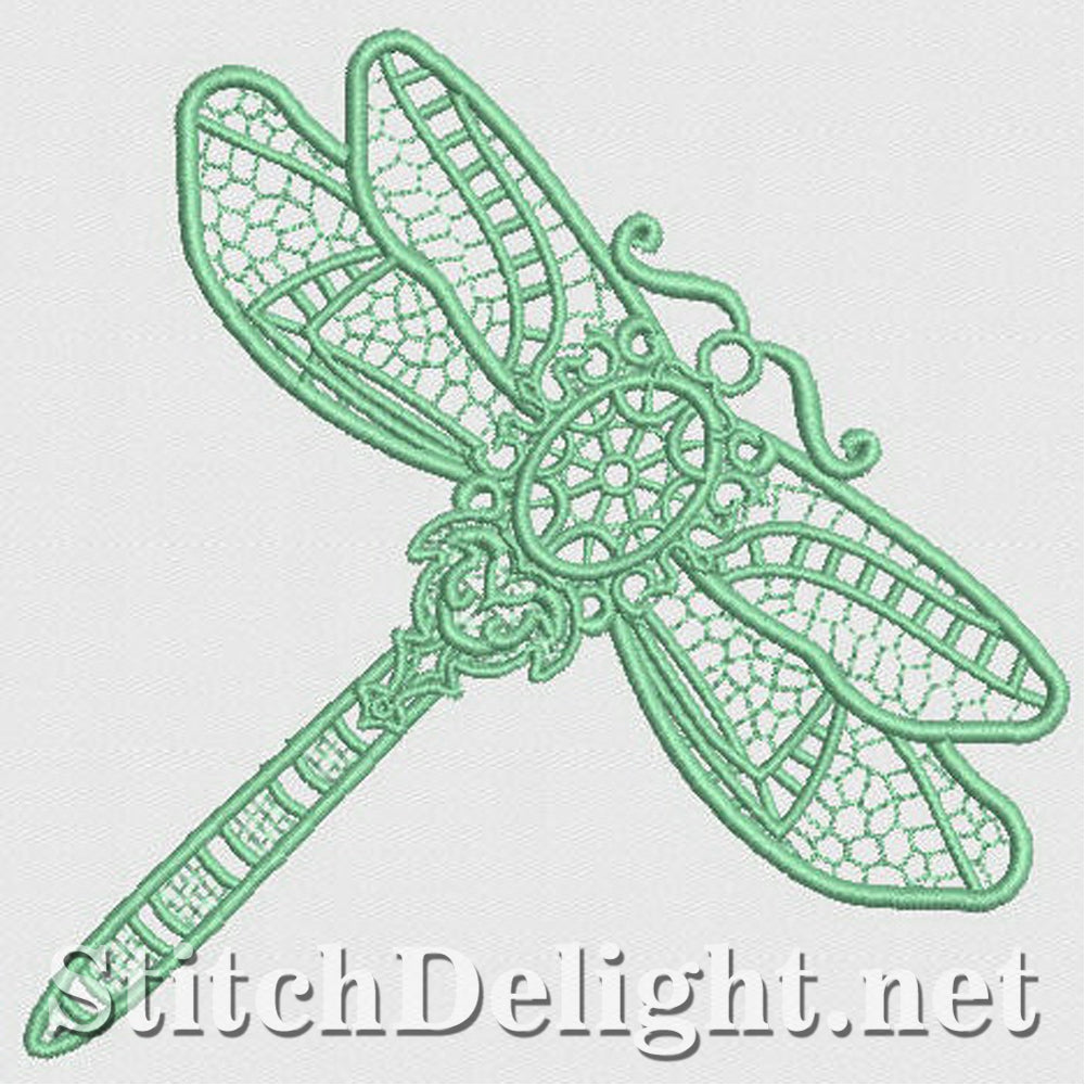 SD1185 Freestanding Lace Dragonfly