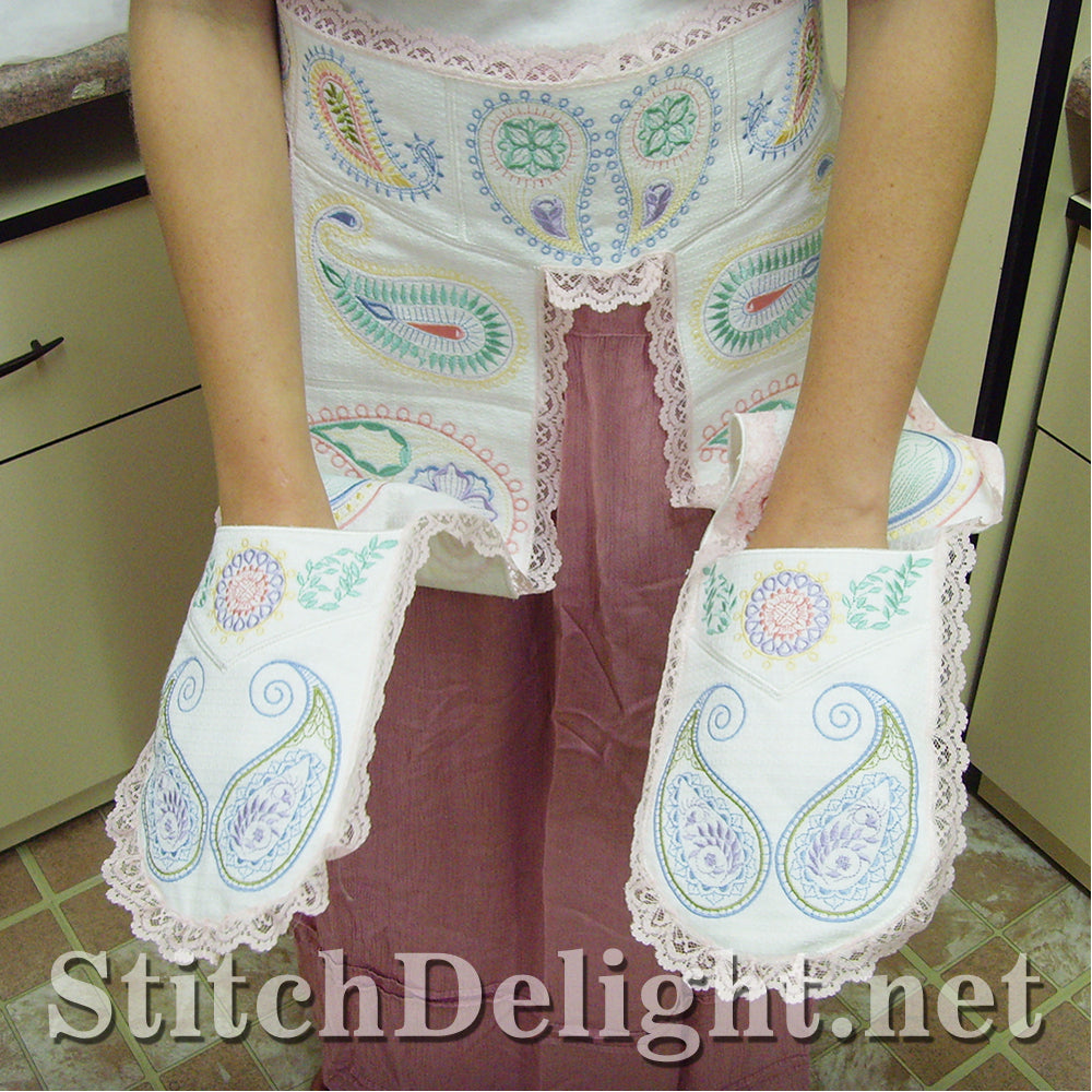 SD0571 Paisly Apron Glove