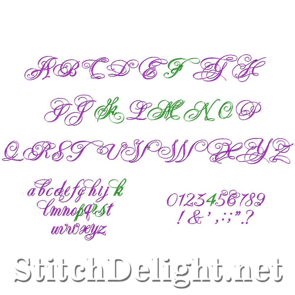 SD0530 Elida Font and Numbers
