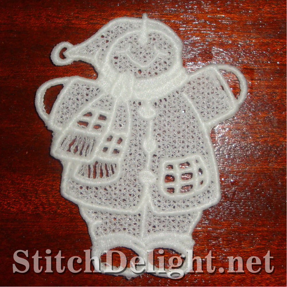 SD0981 Freestanding Lace Snowman