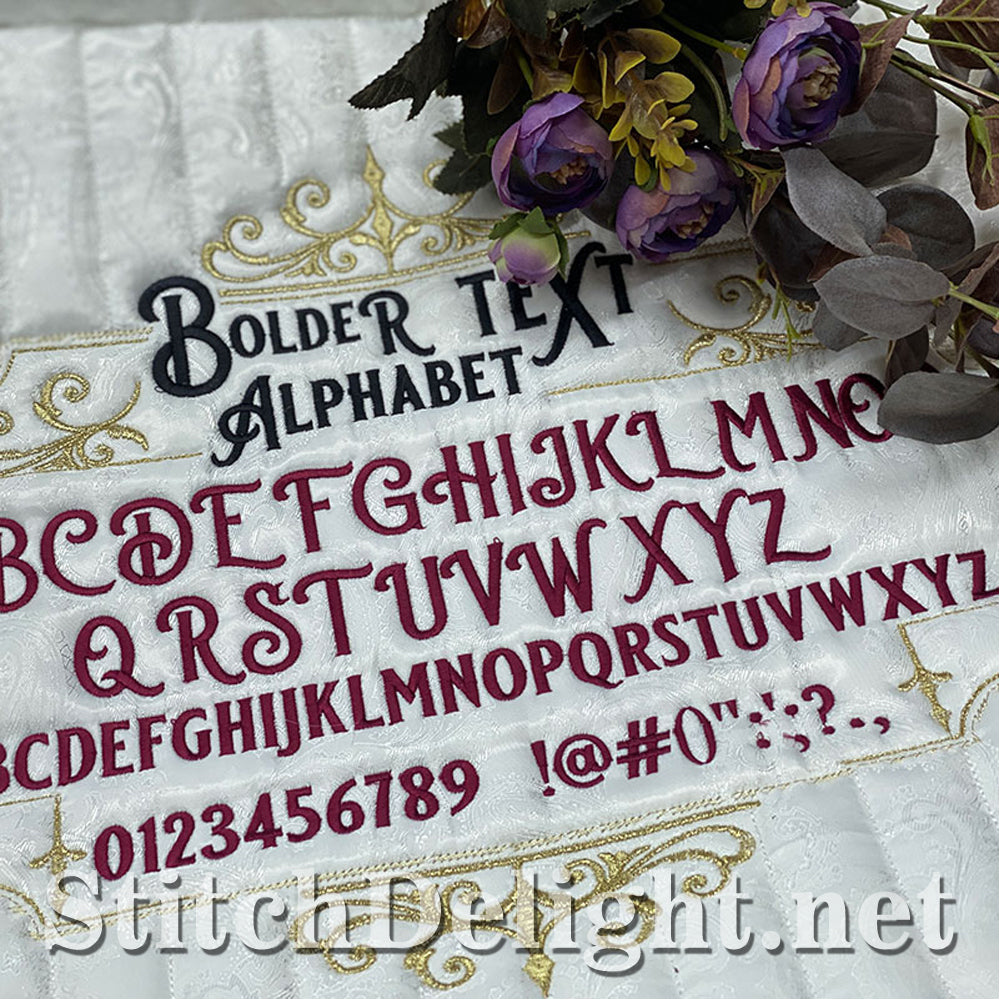 SDS1583 Bolder Font