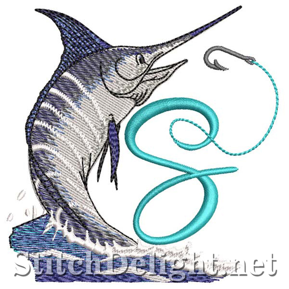 sds1270 Fishing Font S